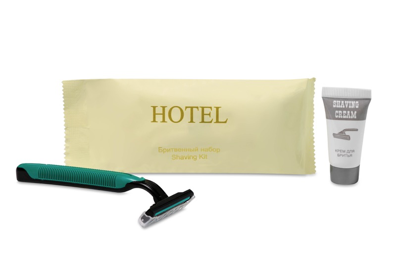 Бритвенный набор в упаковке 