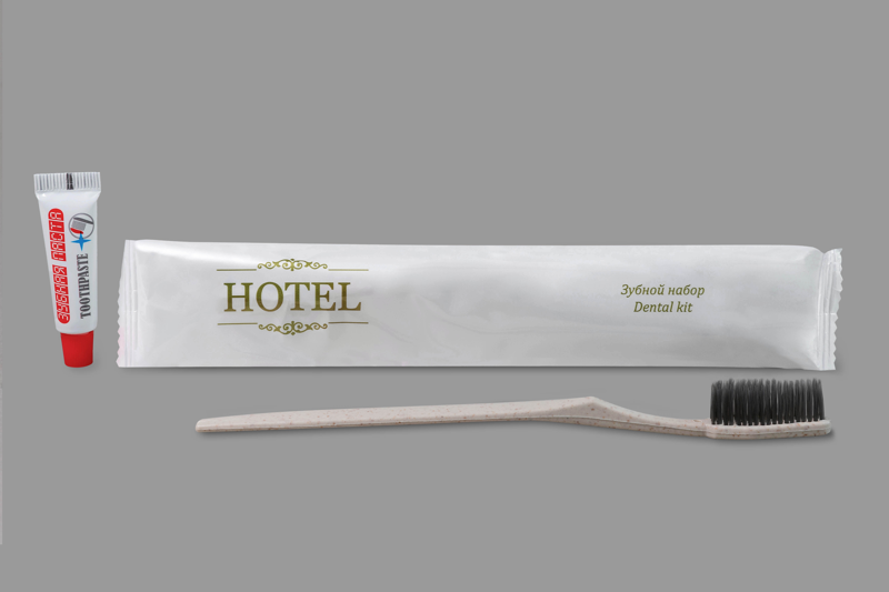 Зубной набор в упаковке 